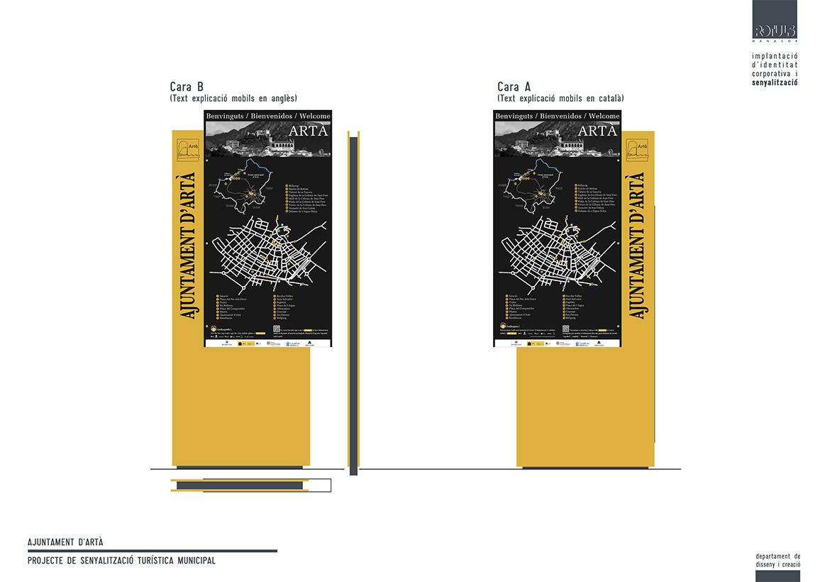 Proyecto de diseño de monolitos de situación.