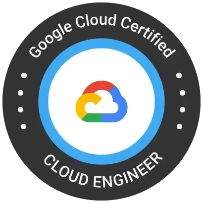 Google Cloud Certified Cloud Engineer badge