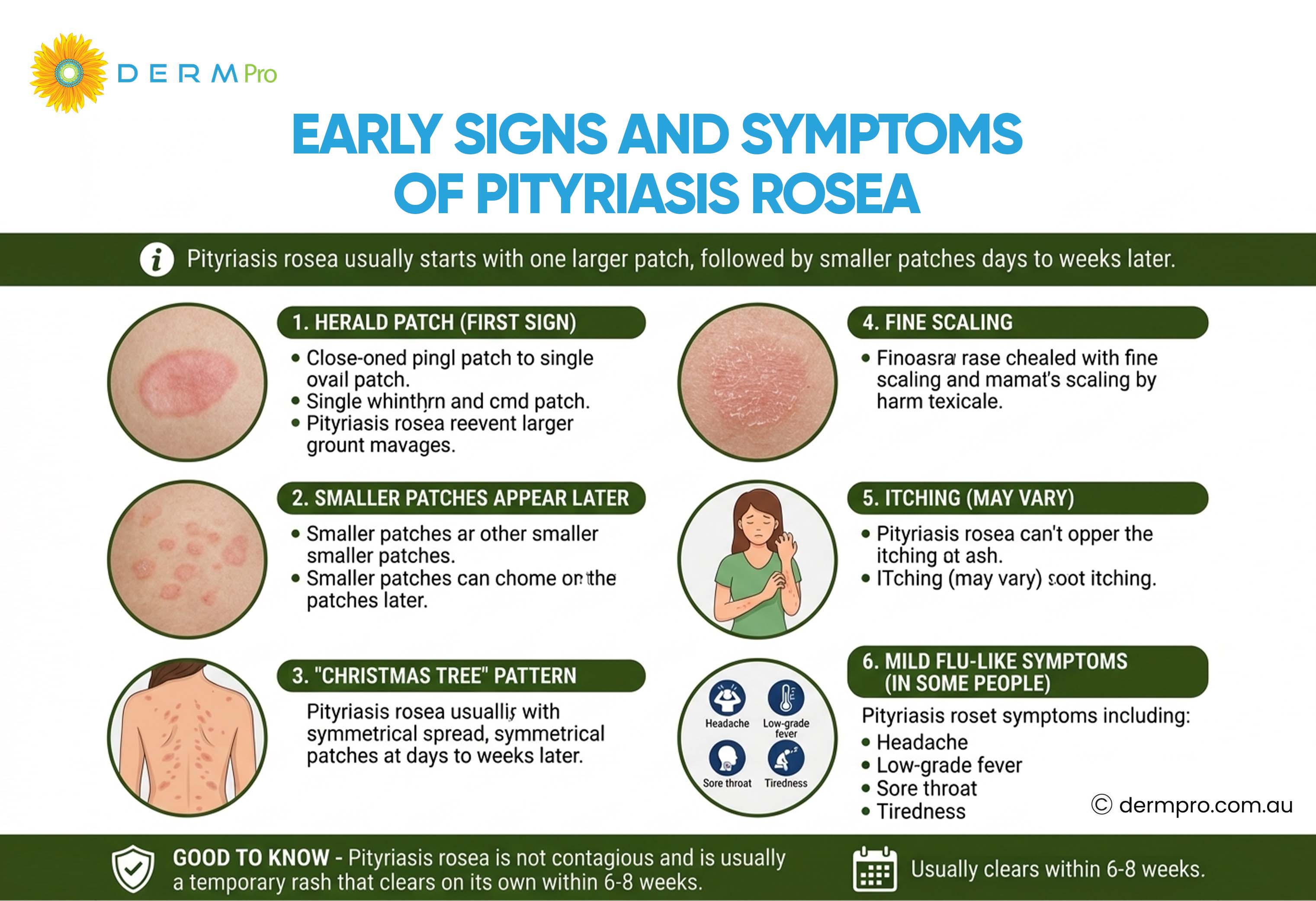 Early Signs and Symptoms of Pityriasis Rosea