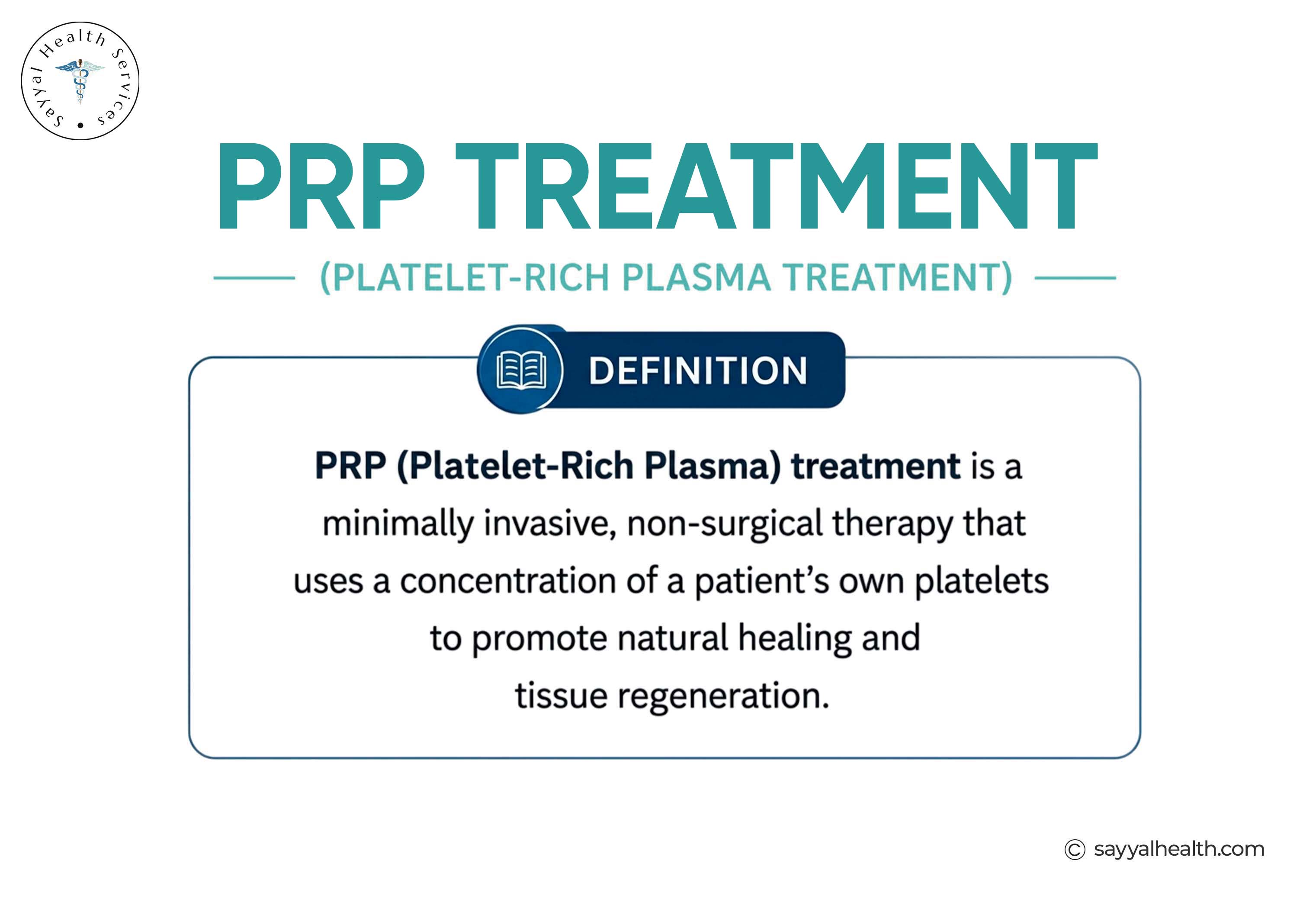 Platelet Rich Plasma Treatment