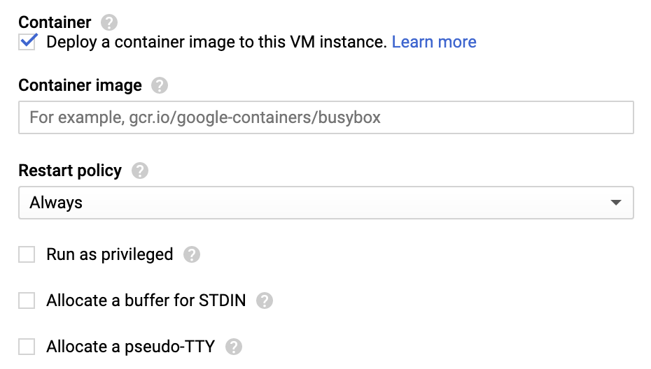 你可以直接部署Container到你的VM上