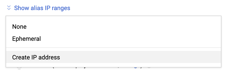 GCP Static IP