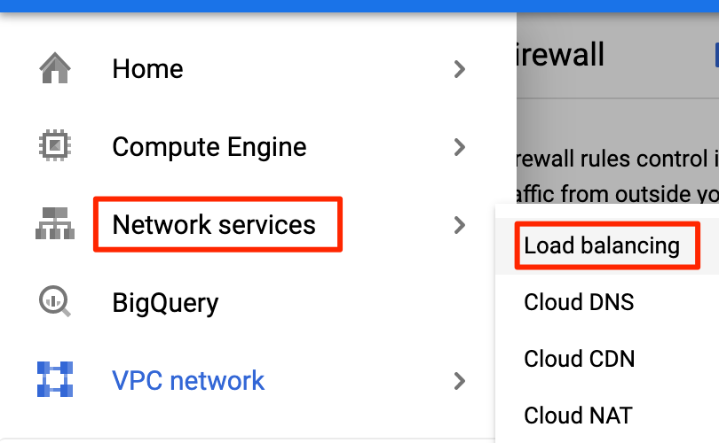 建立 Load Balancer