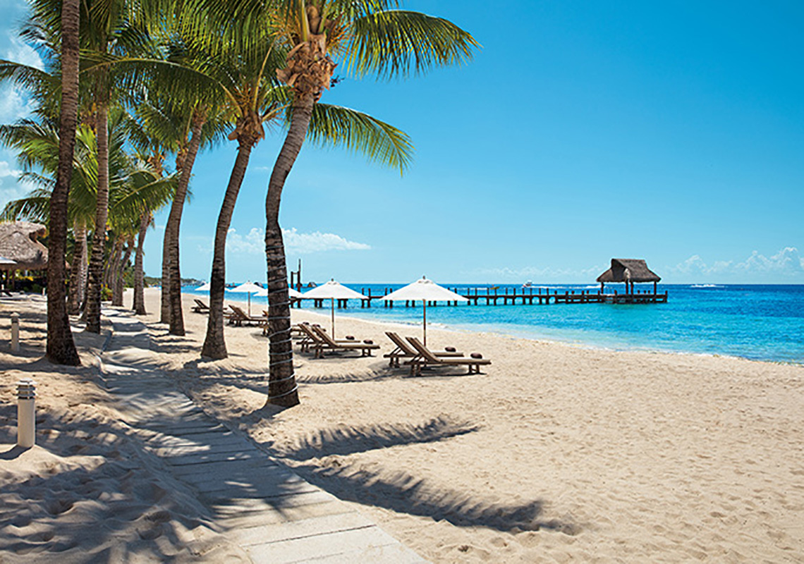 secrets aura cozumel beach