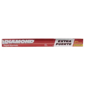 Papel Aluminio Diamond Trabajos Pesados 7.6 M