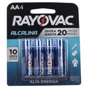 4 Pilas Aa Rayovac Maximum Plus  Alkaline