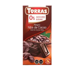 Chocolate Torras Con Nibs De Cacao 75 G
