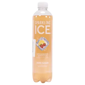 Agua Saborizada Sparkling Ice Fresa Limon Con Gas 17oz