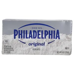 Queso Crema Philadelphia Brick Plain 36/8 Oz
