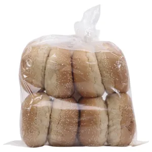 Pan De Hamburguesa X8 Con Ajonjolí