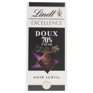 Chocolate Negro Lindt Excellence Suave 70% Cacao 100 G