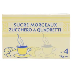 Azúcar Blanco En Cubitos Carrefour 1 Kg