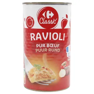Ravioli Carrefour ½ Lata