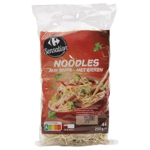Fideos Chinos Carrefour 250 G.