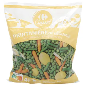 Congelado Salteado De Verduras Primaveral Carrefour 1kg