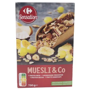 Muesli 7 Frutas Carrefour 750 G