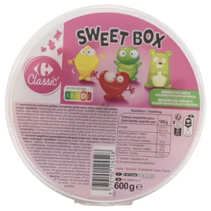 Bonbon Surtido Gelificado Carrefour 600 G