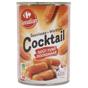 Salchichas Coctel Carrefour Nat 220 G
