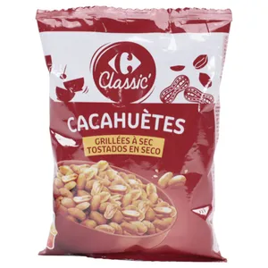 Cacahuete Grillé A Sec Carrefour 150 G