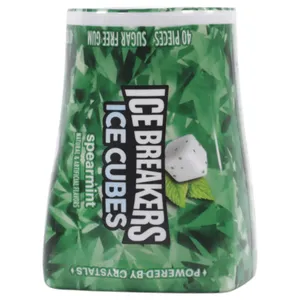 Chicle Ice Cubes Spearmint 65 G (2.3 Oz)