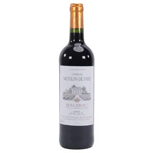 Vino Tinto Château Moulin De Faye Bergerac Francia