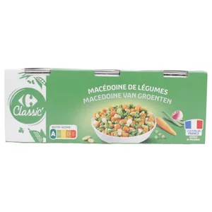 Macedonia De Verduras Carrefour (pack ¼ X 3)