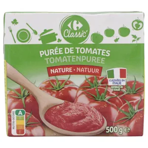 Pasta Carrefour Puré De Tomate 500 Ml