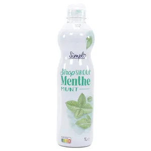 Jarabe Carrefour Menta 1 L