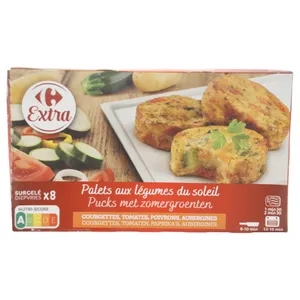Congelado Tortitas De Verduras Mediterráneas 300g