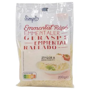 Queso Emmental Rallado Carrefour 200 G