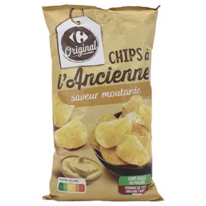 Papitas Tradicionales Mostaza Carrefour