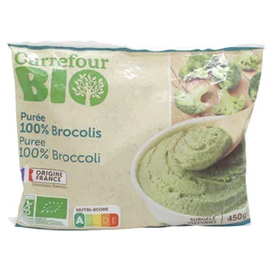 Congelado Puré De Brócoli Bio Carrefour 450g