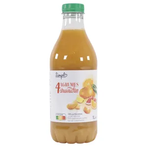 Jugo Carrefour 4 Cítricos 1l