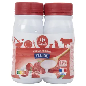 Crema Uht Carrefour 30% Mg 2x25 Cl