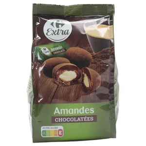 Almendras Con Cacao Carrefour 135 G