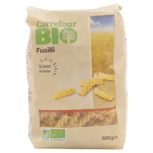 Pasta Torsade Carrefour Bio 500 G