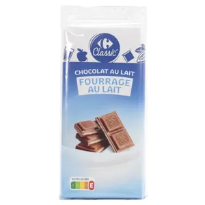 Chocolate Carrefour Fourré 100 G