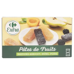 Paté De Frutas 3 Sabores Carrefour 180 G