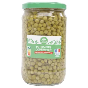 Guisantes Extrafinos Carrefour Classic 445 G