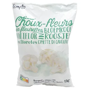 Congelado Coliflor Carrefour 1kg