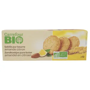Sablés De Limón Carrefour Bio 200 G