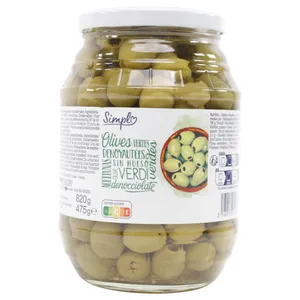 Aceitunas Carrefour Sin Hueso 475 G