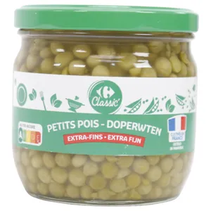 Guisantes Carrefour Classic Extrafinos 230 G