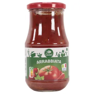 Salsa De Tomate Carrefour Classic Arrabbiata 420 G