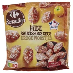 Mini Salchichas Secas Carrefour 75 G