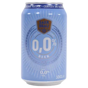 Cerveza Carrefour Saer Brau Sin Alcohol 330 Ml