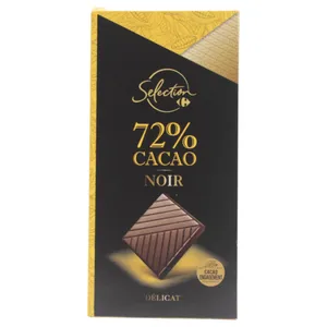 Chocolate Carrefour Negro 80 G