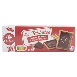 Galletas Carrefour De Chocolate Negro 100 G