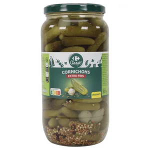 Pepinillos Extra Finos Carrefour 1 L