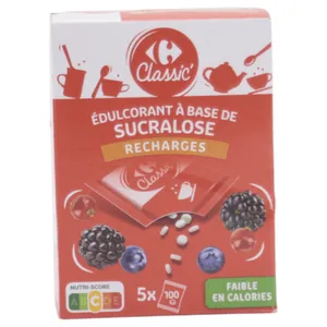 Endulcorante Carrefour 5 X 100